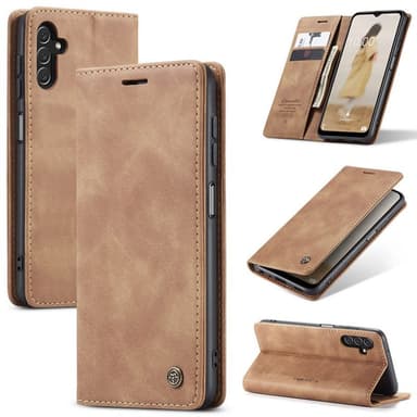CaseMe Smart FlipCase Samsung Galaxy A13 5G  - ruskea