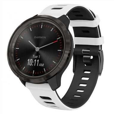 Twin Sport Rannekoru Garmin Vivomove 3 - Valkoinen/musta