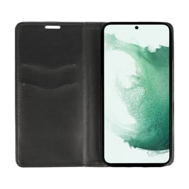 Läppäkotelo 2-kortti Samsung Galaxy S22 Plus - Musta