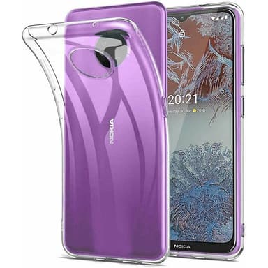 Silikonikotelo läpinäkyvä Nokia G50