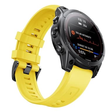 Sport Rannekoru Garmin Fenix 7 - keltainen