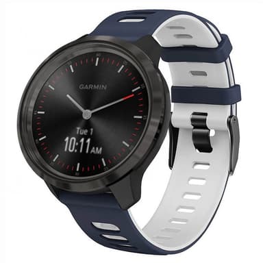 Twin Sport Rannekoru Garmin Vivomove 3 - Sinivalkoinen
