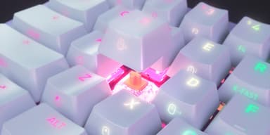 Xtrfy K5 RGB Compact pelinäppäimistö (valkoinen)