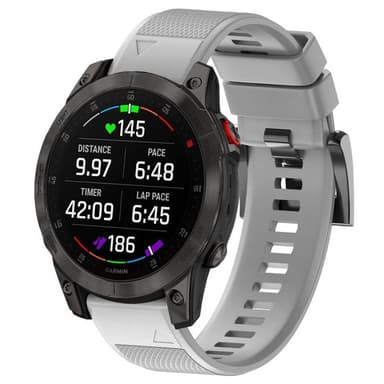 Sport Rannekoru Garmin Epix 2 - Harmaa