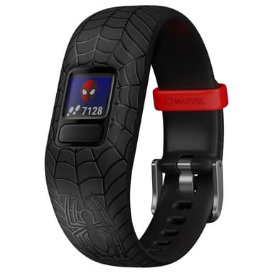 Garmin Vivofit Jr. 2 aktiivisuusranneke (Spiderman, musta)
