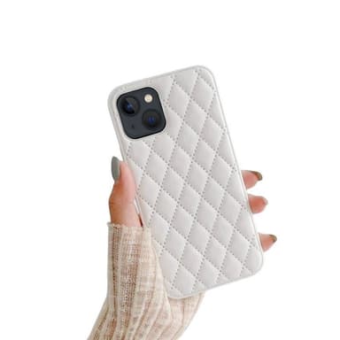 Rhombus suojakuori Apple iPhone 13 - Valkoinen