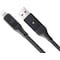 apias Smart USB - Lightning latauskaapeli 2 m (musta)