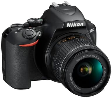 Nikon D3500 digitaalikamera+ AF-P DX Nikkor 18–55mm VR zoomiobjektiivi