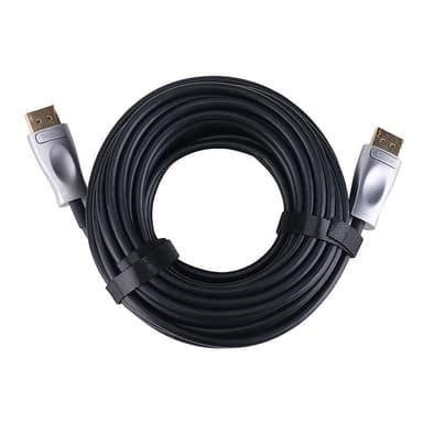 NÖRDIC 10 m aktiivinen AOC kuituoptinen HDMI 2.0, 4K 60 Hz, 18 Gb/s, EDID CEC HDR ARC Dolby DTS-HD