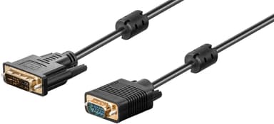 DVI-I / VGA Full HD -kaapeli,
