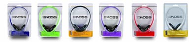Koss-kuulokkeet KPH7g-pääpanta/korvakuulokkeet, 3,5 mm (1/8 tuumaa), vihreä,