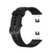 Silikoniranneke Huawei Watch Fit - Musta