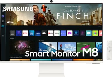 Samsung Smart Monitor M8 32" näyttö (valkoinen)