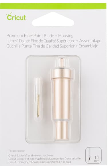 Cricut Premium Fine Point terä + kotelo