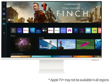 Samsung Smart Monitor M8 32" näyttö (valkoinen)