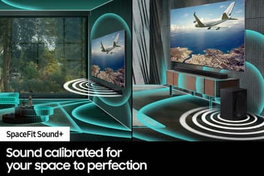 Samsung Q995B soundbar bassokaiuttimella