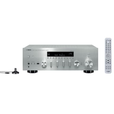 Yamaha 2.1 stereovahvistin R-N803D (hopea)