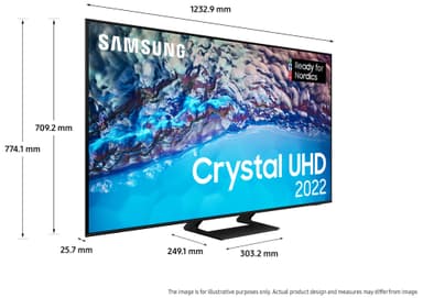 Samsung 55" BU8575 Crystal 4K UHD älytelevisio