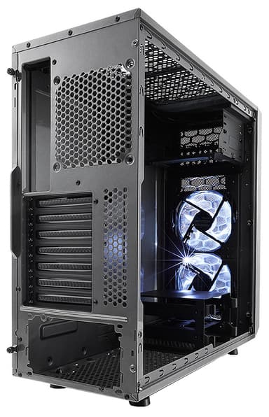 Fractal Design Focus G ATX PC-kotelo (harmaa/ikkuna)
