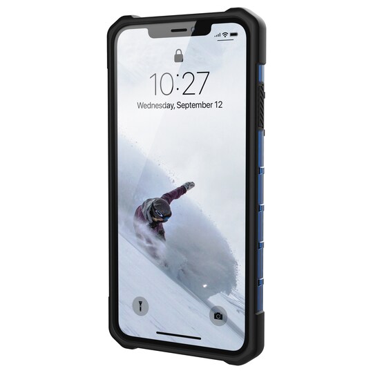 UAG Apple iPhone Xs Max Plasma suojakuori (tummanharmaa)