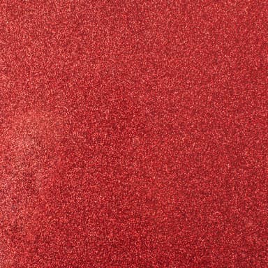 Cricut Smart Iron-On Glitter arkki 33x91 (glitterpunainen)