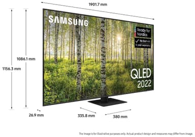 Samsung 85" Q70B 4K QLED älytelevisio (2022)