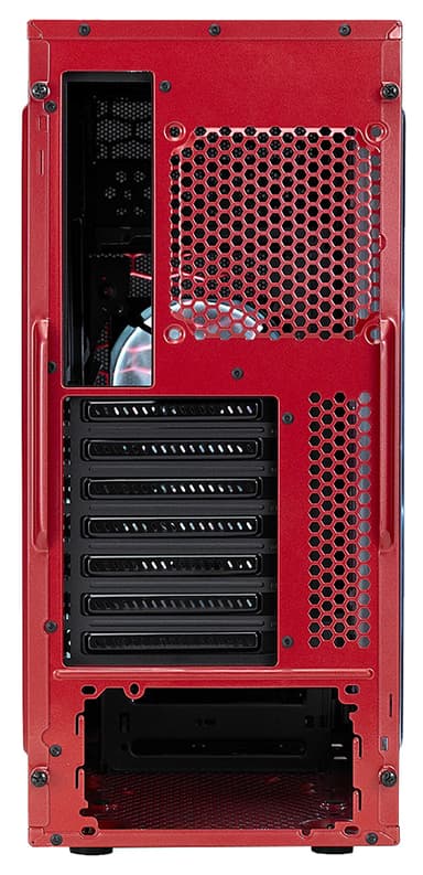 Fractal Design Focus G ATX PC-kotelo (punainen/ikkuna)