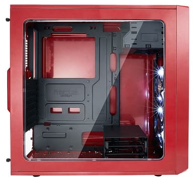 Fractal Design Focus G ATX PC-kotelo (punainen/ikkuna)