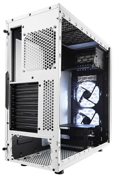 Fractal Design Focus G ATX PC-kotelo (valkoinen/ikkuna)