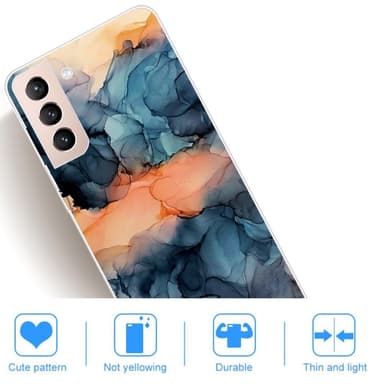 SKALO Samsung S22+ Marmori TPU kuori - #6 - #6