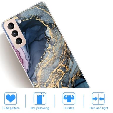 SKALO Samsung S22+ Marmori TPU kuori - #4 - #4