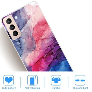 SKALO Samsung S22+ Marmori TPU kuori - #3 - #3