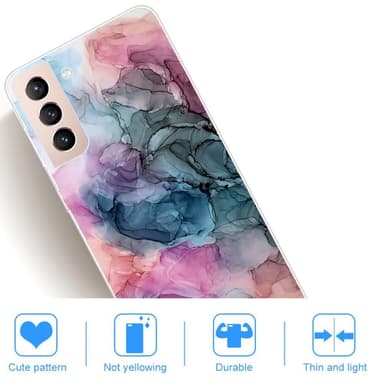 SKALO Samsung S22+ Marmori TPU kuori - #7 - #7