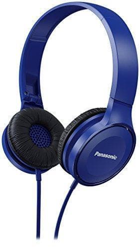 Panasonicin yläpuoliset stereokuulokkeet RP-HF100ME-A Korvan päällä, mikrofoni, sininen