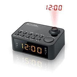 Muse Kelloradio M-178P Musta, 0,9 tuuman keltainen LED, himmentimellä