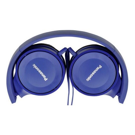 Panasonicin yläpuoliset stereokuulokkeet RP-HF100ME-A Korvan päällä, mikrofoni, sininen