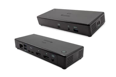 i-tec TB3CDUALDPDOCKPD, Langallinen, Thunderbolt 3, 85 W, 3,5 mm, 10,100,1000 Mb