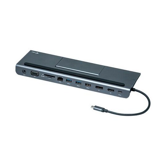 i-tec Metal C31FLATPLUS112W, Langallinen, USB 3.2 Gen 1 (3.1 Gen 1) Type-C, 85 W