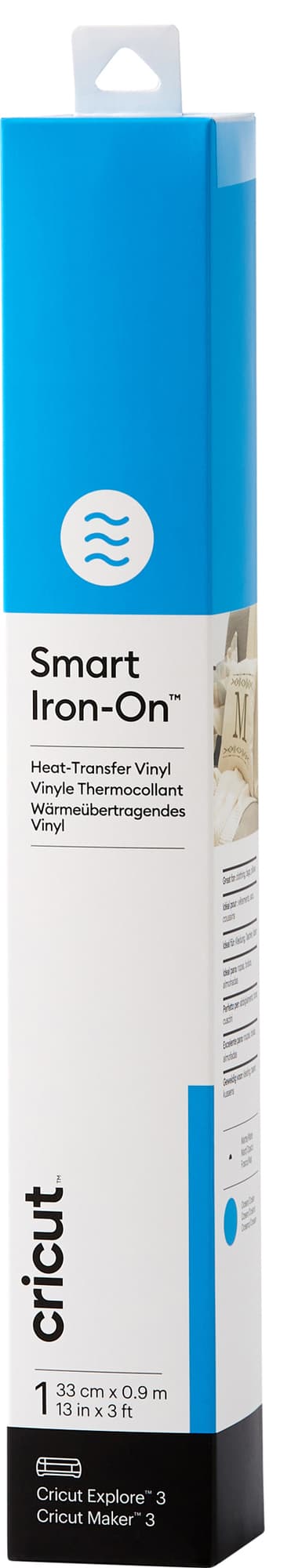 Cricut Smart Iron-On arkki 33x91 (merensininen)