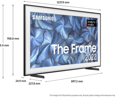 Samsung 55" LS03B The Frame 4K QLED älytelevisio (2022)