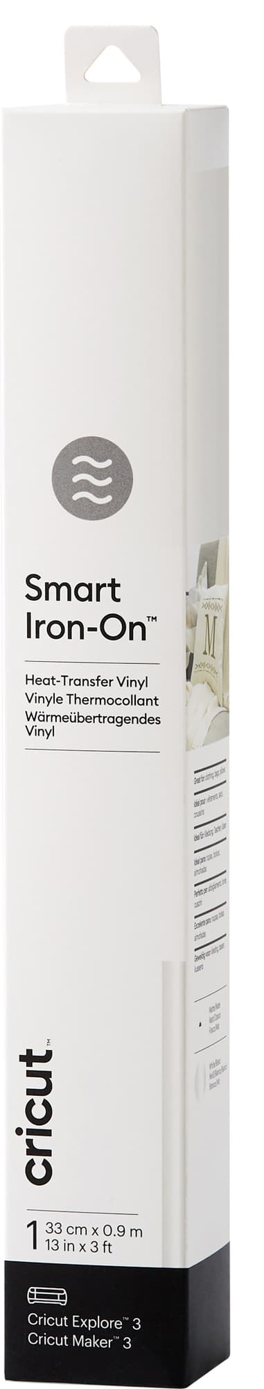 Cricut Smart Iron-On arkki 33x91 (valkoinen)