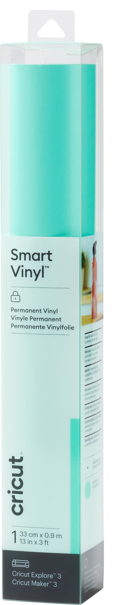 Cricut Smart Vinyl Permanent arkki 33 x 91 cm (minttu)