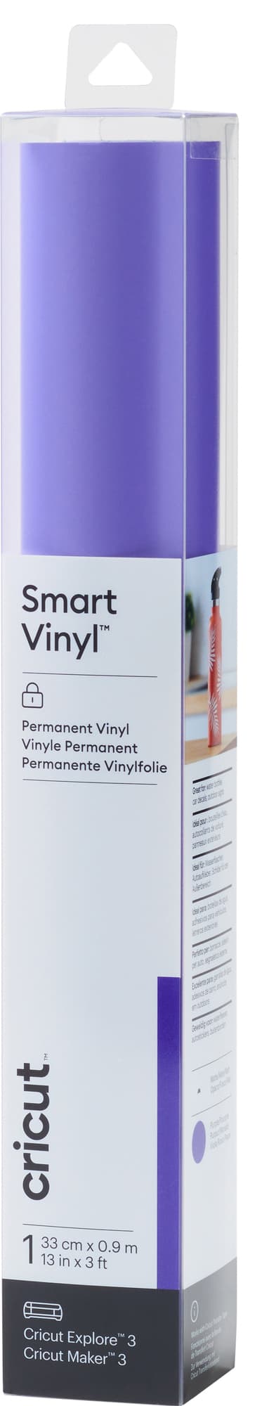 Cricut Smart Vinyl Permanent arkki 33 x 91 cm (violetti)