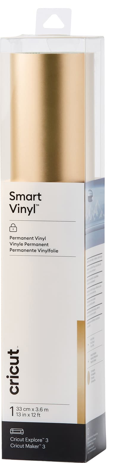 Cricut Smart Vinyl Permanent arkki 33 x 366 cm (matta samppanja)