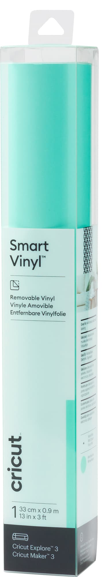 Cricut Smart Vinyl Removable arkki 33 x 91 cm (minttu)