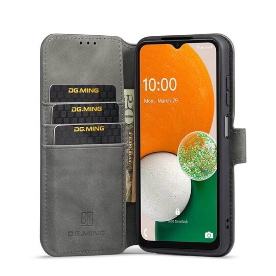 DG-Ming Lompakkokotelo 3-kortti Samsung Galaxy A13 4G - Harmaa