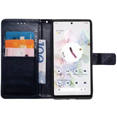 Lompakkokotelo 3-kortti Google Pixel 7 - Tummansininen