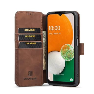 DG-Ming Lompakkokotelo 3-kortti Samsung Galaxy A13 4G - Coffe