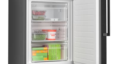 Bosch Jääkaappi-pakastin yhdistelmä KGN39VXCT (black inox-antifingerprint)