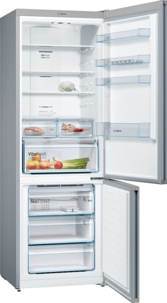 Bosch Jääkaappi-pakastin yhdistelmä KGN49XLEA (inox look)